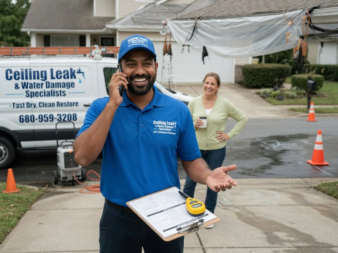 Ceiling Leak Cleanup Dyer, TN FAQs